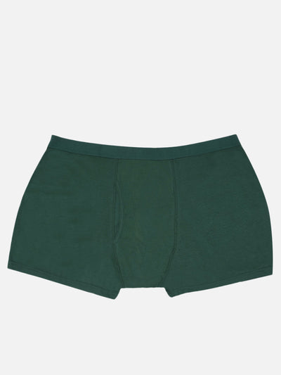 King Size - Plus Size Men's Pure Cotton Green Solid Trunk Innerwear  JupiterShop   