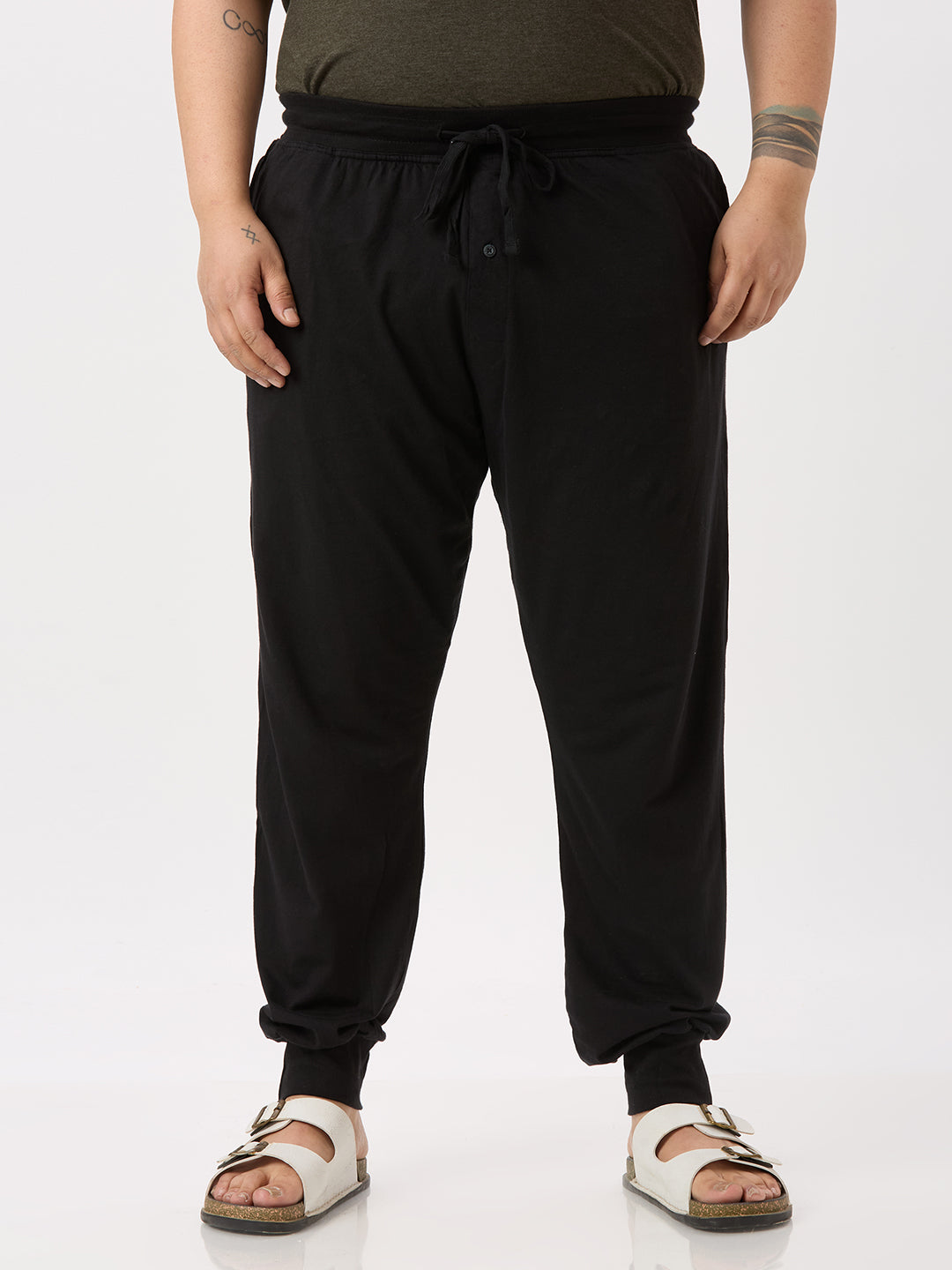 Waist Hanes Men's Jogger Pants Hanes EcoSmart Fleece Men's