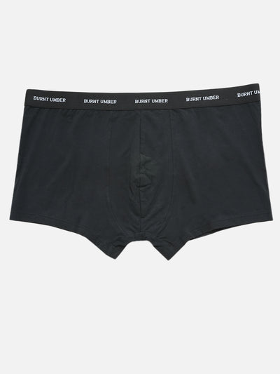 Burnt Umber - Plus Size Men's Pure Cotton Black Solid Trunk Innerwear  JupiterShop   