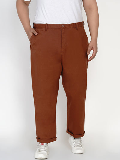 Old Navy - Plus Size Men's Brown Chinos Plus SIze Trousers JupiterShopMigrate   