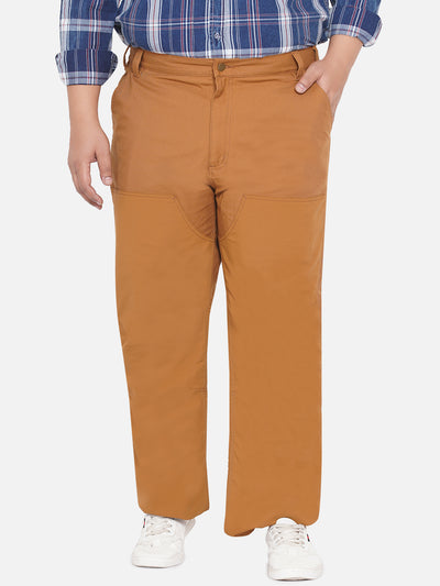 Carhartt - Plus Size Men's Brown Pure Cotton Trousers  JupiterShop   