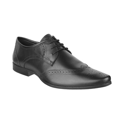 Jacamo - Ripon <br> Big Size Regular D Genuine Leather Black Brogues Formal Shoes  JupiterShop   