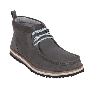 Clarks - 15103 <br> Big Size Regular Width Grey Suede Leather Casual Shoes For Men Big Size Shoes JupiterShop   