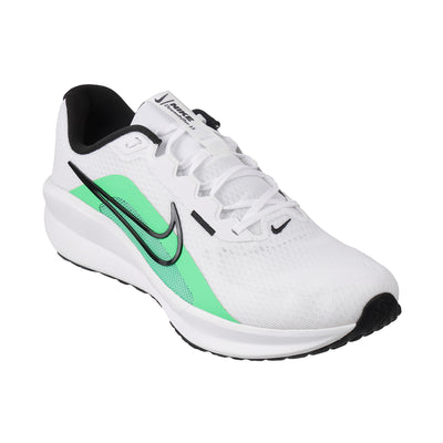 Nike <br> Big Size Extra Wide White & Green Lightweight Running Shoes Big Size Shoes JupiterShop