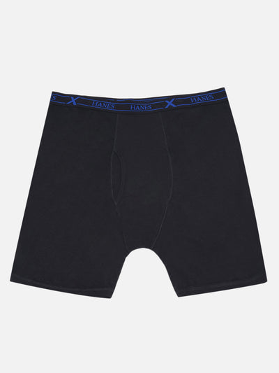Hanes - Plus Size Men's Pure Cotton Black Solid Trunk Innerwear  JupiterShop   
