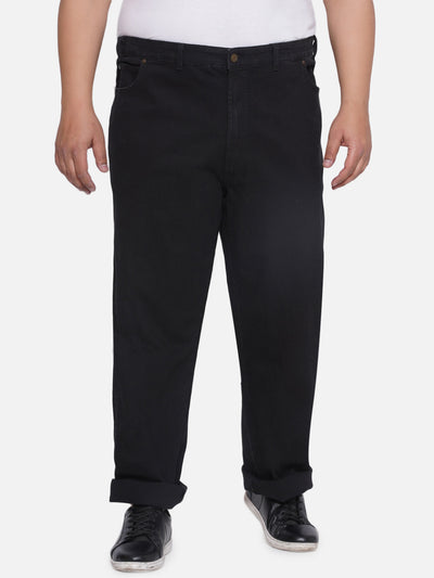 Levis - Plus Size Men's Regular Straight Fit Relaxed Black Comfort Jeans Plus Size Jeans JupiterShop   