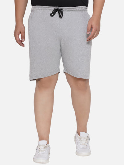Columbia - Plus Size Men's Light Grey Solid Cotton Twisted Creek Lounge Shorts Plus Size Shorts JupiterShop   