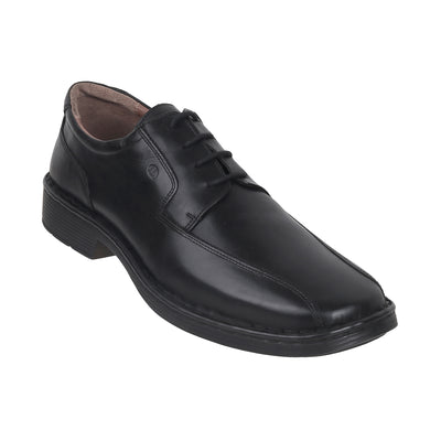 Josef Seibel - 271411 <br> Big Size Extra wide Black Solid Nubuck Leather Formal Shoes For Men Big Size Shoes JupiterShop   