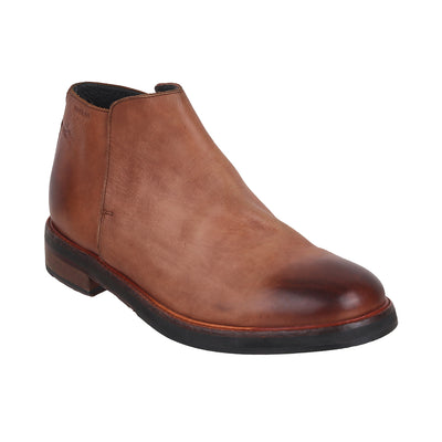 Clarks - 2893 <br> Big Size Wide Width Soft Leather Tan Casual Shoes For Men Big Size Shoes JupiterShop   