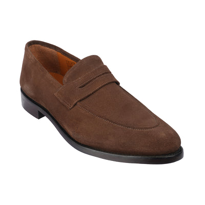 Samuel Windsor - Thurrock 57 <br>Big Size regular Wide Brown Leather Slip-On Loafer For Men  JupiterShop   