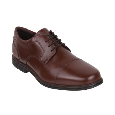 Rockport - C1053 <br> Big Size Extra Wide Brown Nubuck Leather Formal Shoes For Men Big Size Shoes JupiterShop   