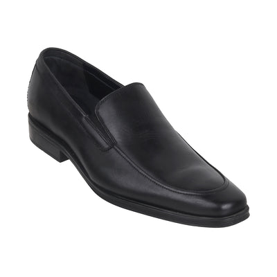 Cole Haan - C28886 <br> Big Size Regular Width Black Nubuck Leather Formal SlipOn Shoes For Men Big Size Shoes JupiterShop   