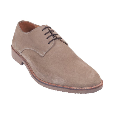 Samuel Windsor - 74 Big Size Regular Width Suede Leather Beige Shoe Big Size Shoes JupiterShop   