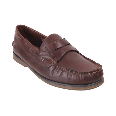 Samuel Windsor - 70 Big Size Wide Width Brown Leather Slip-On Loafer For Men Big Size Shoes Plus Size Men's Fashion Online in India   