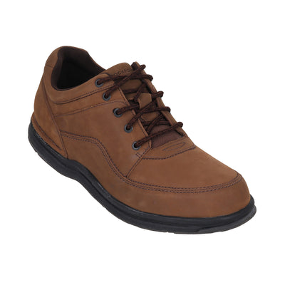 Rockport - K71181 <br> Big Size Extra Wide Brown Soft Leather Casual Shoes For Men Big Size Shoes JupiterShop   
