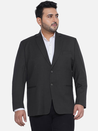 aLL - Plus Size Men's Regular Fit Black Colored Solid Formal Blazer  JupiterShop   