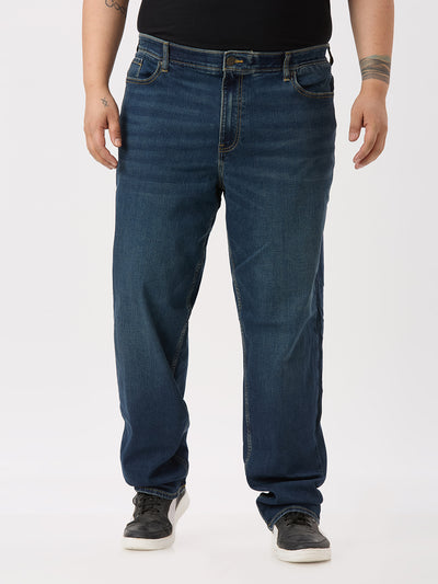 Lee - Plus Size Men's Regular Straight Fit Relaxed Blue Comfort Jeans Plus Size Jeans JupiterShop