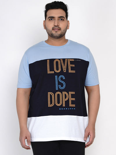 Sean John - Plus Size Love is Dope Print T-Shirt Plus Size T Shirt JupiterShopMigrate   