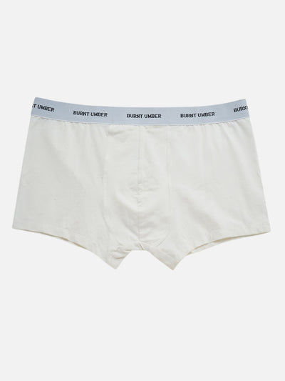 Burnt Umber - Plus Size Men's Pure Cotton White Solid Trunk Innerwear  JupiterShop   