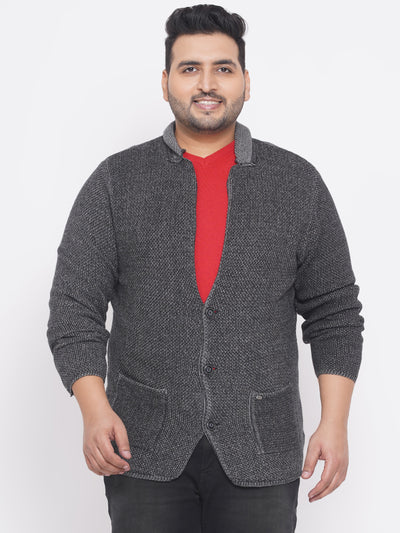 Engbers - Plus Size Men's Regular Fit Wollen Grey Winter Wear Jacket  JupiterShop   