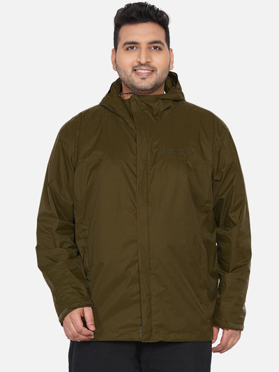 Columbia - Men's Plus Size Regular Fit Hooded Watertight II Jacket Plus Size Winterwear JupiterShop   