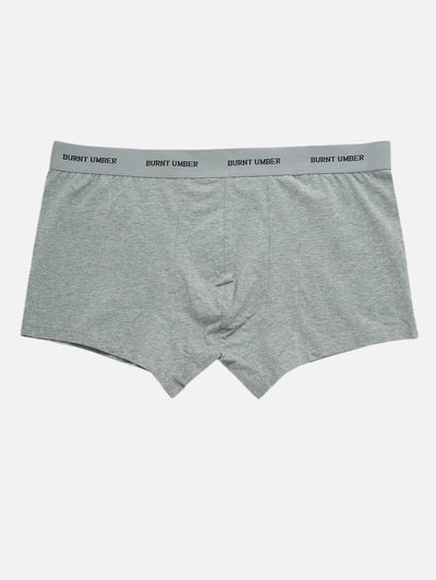 Burnt Umber - Plus Size Men's Pure Cotton Grey Solid Trunk Innerwear  JupiterShop   