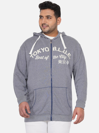 4XL Size Grey Men's Sweatshirt