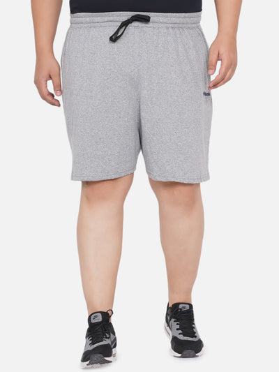 Columbia - Plus Size Mens Grey Solid Cotton Twisted Creek Lounge Shorts Plus Size Shorts JupiterShop   