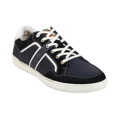 Australian - Colac <br> Big Size Extra Wide Suede Leather Blue Casual Sneakers  JupiterShop   